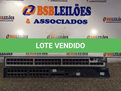 LOTE 097 - 02 SWITCH MARCAS E MODELOS DIVERSOS. (NO ESTADO) ATENÇÃO! FAZER A VISITAÇÃO ANTES DE ARREMATAR, NÃO SABEMOS SE FUNCIONA. LEILÃO NÃO TEM GARANTIA E NEM DEVOLUÇÃO, SUJEITO A POSSÍVEIS AVARIAS VISÍVEIS/OCULTAS E/OU AUSÊNCIA DE COMPONENTES.