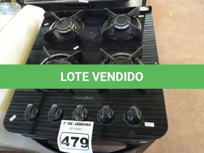 LOTE 479 - 01 FOGÃO A GÁS 04 BOCAS MARCA ESMALTEC. (NO ESTADO) ATENÇÃO! FAZER A VISITAÇÃO ANTES DE ARREMATAR, NÃO SABEMOS SE FUNCIONA. LEILÃO NÃO TEM GARANTIA E NEM DEVOLUÇÃO, SUJEITO A POSSÍVEIS AVARIAS VISÍVEIS/OCULTAS E/OU AUSÊNCIA DE COMPONENTES.