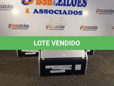 LOTE 079 - 03 SCANNERS MARCA FUJITSU. (NO ESTADO) ATENÇÃO! FAZER A VISITAÇÃO ANTES DE ARREMATAR, NÃO SABEMOS SE FUNCIONA. LEILÃO NÃO TEM GARANTIA E NEM DEVOLUÇÃO, SUJEITO A POSSÍVEIS AVARIAS VISÍVEIS/OCULTAS E/OU AUSÊNCIA DE COMPONENTES.