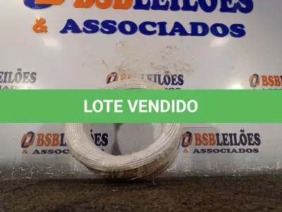 LOTE 435 - 01 ROLO DE CABO FLEXÍVEL 100M 1X2,5MM NA COR VERDE. (NOVO). (NO ESTADO) ATENÇÃO! FAZER A VISITAÇÃO ANTES DE ARREMATAR, NÃO SABEMOS SE FUNCIONA. LEILÃO NÃO TEM GARANTIA E NEM DEVOLUÇÃO, SUJEITO A POSSÍVEIS AVARIAS VISÍVEIS/OCULTAS E/OU AUSÊNCIA DE COMPONENTES.
