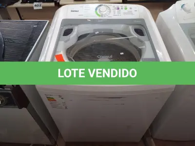 LOTE 460 - 01 MÁQUINA DE LAVAR MARCA CÔNSUL 15KG 220V. (NO ESTADO) ATENÇÃO! FAZER A VISITAÇÃO ANTES DE ARREMATAR, NÃO SABEMOS SE FUNCIONA. LEILÃO NÃO TEM GARANTIA E NEM DEVOLUÇÃO, SUJEITO A POSSÍVEIS AVARIAS VISÍVEIS/OCULTAS E/OU AUSÊNCIA DE COMPONENTES.