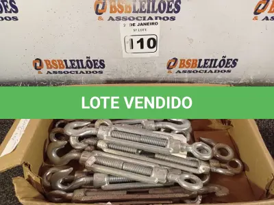 LOTE 110 - 01 LOTE COM VÁRIOS ESTICADORES PARA CABO DO AÇO. (NO ESTADO) ATENÇÃO! FAZER A VISITAÇÃO ANTES DE ARREMATAR, NÃO SABEMOS SE FUNCIONA. LEILÃO NÃO TEM GARANTIA E NEM DEVOLUÇÃO, SUJEITO A POSSÍVEIS AVARIAS VISÍVEIS/OCULTAS E/OU AUSÊNCIA DE COMPONENTES.