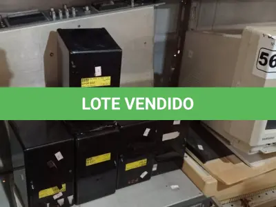LOTE 567 - 01 SCANER, 01 MONITOR DE TUBO, 02 EQUIPAMENTOS ELETRÔNICOS E 05 CHAVES SECCIONADORAS GHM 661. (NO ESTADO) ATENÇÃO! FAZER A VISITAÇÃO ANTES DE ARREMATAR, NÃO SABEMOS SE FUNCIONA. LEILÃO NÃO TEM GARANTIA E NEM DEVOLUÇÃO, SUJEITO A POSSÍVEIS AVARIAS VISÍVEIS/OCULTAS E/OU AUSÊNCIA DE COMPONENTES.
