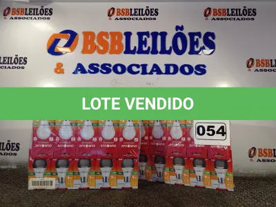 LOTE 054 - 20 LÂMPADAS DE LED 9W. (NO ESTADO) ATENÇÃO! FAZER A VISITAÇÃO ANTES DE ARREMATAR, NÃO SABEMOS SE FUNCIONA. LEILÃO NÃO TEM GARANTIA E NEM DEVOLUÇÃO, SUJEITO A POSSÍVEIS AVARIAS VISÍVEIS/OCULTAS E/OU AUSÊNCIA DE COMPONENTES.