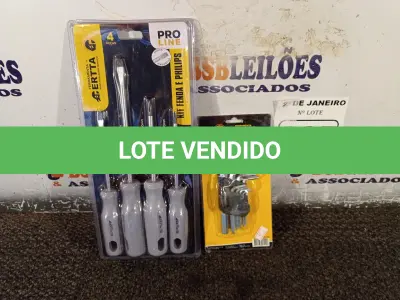 LOTE 037 - 01 KIT CHAVE ALLEN 09 PEÇAS E 01 KIT PHILIPS 04 PEÇAS. (NOVO)(NO ESTADO) ATENÇÃO! FAZER A VISITAÇÃO ANTES DE ARREMATAR, NÃO SABEMOS SE FUNCIONA. LEILÃO NÃO TEM GARANTIA E NEM DEVOLUÇÃO, SUJEITO A POSSÍVEIS AVARIAS VISÍVEIS/OCULTAS E/OU AUSÊNCIA DE COMPONENTES.