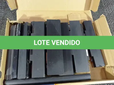 LOTE 058 - 01 CAIXA DE BATERIA P/ NOTEBOOK. (NO ESTADO) ATENÇÃO! FAZER A VISITAÇÃO ANTES DE ARREMATAR, NÃO SABEMOS SE FUNCIONA. LEILÃO NÃO TEM GARANTIA E NEM DEVOLUÇÃO, SUJEITO A POSSÍVEIS AVARIAS VISÍVEIS/OCULTAS E/OU AUSÊNCIA DE COMPONENTES.