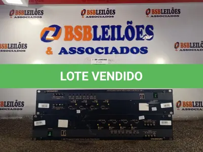LOTE 082 - 02 PROGRAMADORES DE VÍDEO E ÁUDIO 1:20 MODELO: VM-20ARII 110V.(NO ESTADO) ATENÇÃO! FAZER A VISITAÇÃO ANTES DE ARREMATAR, NÃO SABEMOS SE FUNCIONA. LEILÃO NÃO TEM GARANTIA E NEM DEVOLUÇÃO, SUJEITO A POSSÍVEIS AVARIAS VISÍVEIS/OCULTAS E/OU AUSÊNCIA DE COMPONENTES.