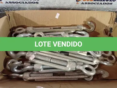 LOTE 110 - 01 LOTE COM VÁRIOS ESTICADORES PARA CABO DO AÇO. (NO ESTADO) ATENÇÃO! FAZER A VISITAÇÃO ANTES DE ARREMATAR, NÃO SABEMOS SE FUNCIONA. LEILÃO NÃO TEM GARANTIA E NEM DEVOLUÇÃO, SUJEITO A POSSÍVEIS AVARIAS VISÍVEIS/OCULTAS E/OU AUSÊNCIA DE COMPONENTES.