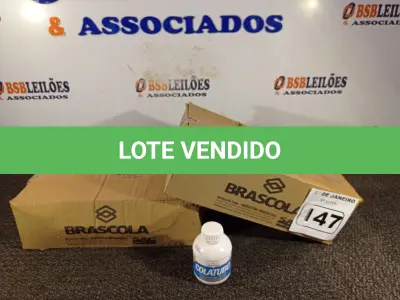 LOTE 147 - 02 CAIXAS COM COLA TUBO ST 175G COM 15 FRASCOS CADA. (NO ESTADO) ATENÇÃO! FAZER A VISITAÇÃO ANTES DE ARREMATAR, NÃO SABEMOS SE FUNCIONA. LEILÃO NÃO TEM GARANTIA E NEM DEVOLUÇÃO, SUJEITO A POSSÍVEIS AVARIAS VISÍVEIS/OCULTAS E/OU AUSÊNCIA DE COMPONENTES.