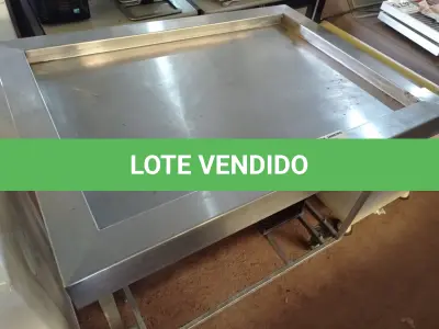 LOTE 477 - 01 PISTA FRIA EM AÇO INOX. (NO ESTADO) ATENÇÃO! FAZER A VISITAÇÃO ANTES DE ARREMATAR, NÃO SABEMOS SE FUNCIONA. LEILÃO NÃO TEM GARANTIA E NEM DEVOLUÇÃO, SUJEITO A POSSÍVEIS AVARIAS VISÍVEIS/OCULTAS E/OU AUSÊNCIA DE COMPONENTES.