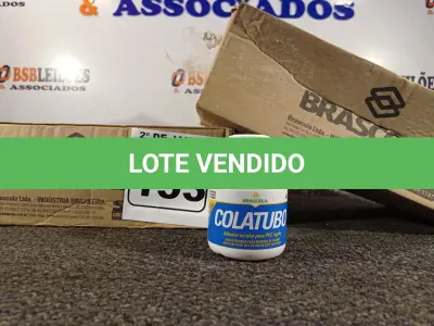 LOTE 153 - 02 CAIXAS COM COLA TUBO ST 175G COM 15 FRASCOS CADA. (NO ESTADO) ATENÇÃO! FAZER A VISITAÇÃO ANTES DE ARREMATAR, NÃO SABEMOS SE FUNCIONA. LEILÃO NÃO TEM GARANTIA E NEM DEVOLUÇÃO, SUJEITO A POSSÍVEIS AVARIAS VISÍVEIS/OCULTAS E/OU AUSÊNCIA DE COMPONENTES.
