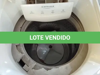 LOTE 467 - 01 MÁQUINA DE LAVAR MARCA BRASTEMP 08KG 220V. (NO ESTADO) ATENÇÃO! FAZER A VISITAÇÃO ANTES DE ARREMATAR, NÃO SABEMOS SE FUNCIONA. LEILÃO NÃO TEM GARANTIA E NEM DEVOLUÇÃO, SUJEITO A POSSÍVEIS AVARIAS VISÍVEIS/OCULTAS E/OU AUSÊNCIA DE COMPONENTES.
