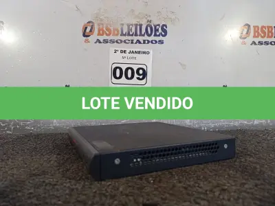 LOTE 009 - 01 AVOCENT EMERGE RECEPTOR ECMS1000R. (NO ESTADO) ATENÇÃO! FAZER A VISITAÇÃO ANTES DE ARREMATAR, NÃO SABEMOS SE FUNCIONA. LEILÃO NÃO TEM GARANTIA E NEM DEVOLUÇÃO, SUJEITO A POSSÍVEIS AVARIAS VISÍVEIS/OCULTAS E/OU AUSÊNCIA DE COMPONENTES.