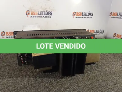 LOTE 084 - 01 AMPLIFICADOR DE ÁUDIO POWER RTL400.(NO ESTADO) ATENÇÃO! FAZER A VISITAÇÃO ANTES DE ARREMATAR, NÃO SABEMOS SE FUNCIONA. LEILÃO NÃO TEM GARANTIA E NEM DEVOLUÇÃO, SUJEITO A POSSÍVEIS AVARIAS VISÍVEIS/OCULTAS E/OU AUSÊNCIA DE COMPONENTES.