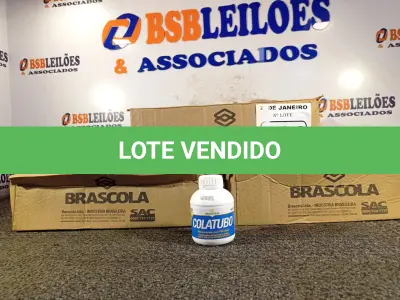 LOTE 106 - 01 LOTE C/ 03 CAIXAS DE COLA TUBO ST CONTENDO 15 TUBOS CADA CAIXA. (NO ESTADO) ATENÇÃO! FAZER A VISITAÇÃO ANTES DE ARREMATAR, NÃO SABEMOS SE FUNCIONA. LEILÃO NÃO TEM GARANTIA E NEM DEVOLUÇÃO, SUJEITO A POSSÍVEIS AVARIAS VISÍVEIS/OCULTAS E/OU AUSÊNCIA DE COMPONENTES.