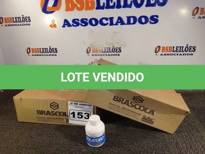 LOTE 153 - 02 CAIXAS COM COLA TUBO ST 175G COM 15 FRASCOS CADA. (NO ESTADO) ATENÇÃO! FAZER A VISITAÇÃO ANTES DE ARREMATAR, NÃO SABEMOS SE FUNCIONA. LEILÃO NÃO TEM GARANTIA E NEM DEVOLUÇÃO, SUJEITO A POSSÍVEIS AVARIAS VISÍVEIS/OCULTAS E/OU AUSÊNCIA DE COMPONENTES.