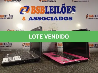 LOTE 556 - 02 NOTEBOOK’S MARCAS E MODELOS DIVERSOS. (NO ESTADO) ATENÇÃO! FAZER A VISITAÇÃO ANTES DE ARREMATAR, NÃO SABEMOS SE FUNCIONA. LEILÃO NÃO TEM GARANTIA E NEM DEVOLUÇÃO, SUJEITO A POSSÍVEIS AVARIAS VISÍVEIS/OCULTAS E/OU AUSÊNCIA DE COMPONENTES.