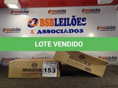 LOTE 153 - 02 CAIXAS COM COLA TUBO ST 175G COM 15 FRASCOS CADA. (NO ESTADO) ATENÇÃO! FAZER A VISITAÇÃO ANTES DE ARREMATAR, NÃO SABEMOS SE FUNCIONA. LEILÃO NÃO TEM GARANTIA E NEM DEVOLUÇÃO, SUJEITO A POSSÍVEIS AVARIAS VISÍVEIS/OCULTAS E/OU AUSÊNCIA DE COMPONENTES.