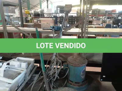 LOTE 129 - 02 ENCERADEIRAS INDUSTRIAL INCOMPLETAS. (NO ESTADO) ATENÇÃO! FAZER A VISITAÇÃO ANTES DE ARREMATAR, NÃO SABEMOS SE FUNCIONA. LEILÃO NÃO TEM GARANTIA E NEM DEVOLUÇÃO, SUJEITO A POSSÍVEIS AVARIAS VISÍVEIS/OCULTAS E/OU AUSÊNCIA DE COMPONENTES.