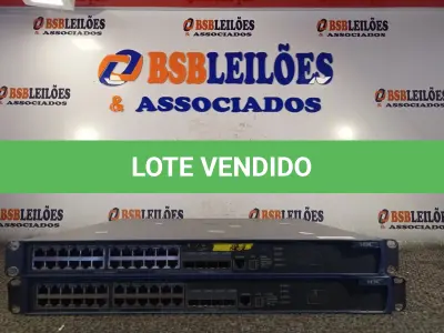 LOTE 064 - 02 SWITS. (NO ESTADO) ATENÇÃO! FAZER A VISITAÇÃO ANTES DE ARREMATAR, NÃO SABEMOS SE FUNCIONA. LEILÃO NÃO TEM GARANTIA E NEM DEVOLUÇÃO, SUJEITO A POSSÍVEIS AVARIAS VISÍVEIS/OCULTAS E/OU AUSÊNCIA DE COMPONENTES.