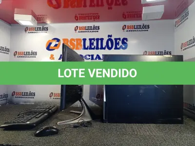 LOTE 001 - 01 COMPUTADOR CORE I3 DE 6GB MARCA DELL. (NO ESTADO) ATENÇÃO! FAZER A VISITAÇÃO ANTES DE ARREMATAR, NÃO SABEMOS SE FUNCIONA. LEILÃO NÃO TEM GARANTIA E NEM DEVOLUÇÃO, SUJEITO A POSSÍVEIS AVARIAS VISÍVEIS/OCULTAS E/OU AUSÊNCIA DE COMPONENTES.