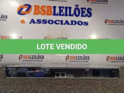 LOTE 089 - 01 SERVIDOR EXINDA 4061 SERIES. (NO ESTADO) ATENÇÃO! FAZER A VISITAÇÃO ANTES DE ARREMATAR, NÃO SABEMOS SE FUNCIONA. LEILÃO NÃO TEM GARANTIA E NEM DEVOLUÇÃO, SUJEITO A POSSÍVEIS AVARIAS VISÍVEIS/OCULTAS E/OU AUSÊNCIA DE COMPONENTES.