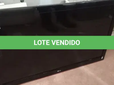 LOTE 573 - 01 TV LG 42” POL. (NO ESTADO) ATENÇÃO! FAZER A VISITAÇÃO ANTES DE ARREMATAR, NÃO SABEMOS SE FUNCIONA. LEILÃO NÃO TEM GARANTIA E NEM DEVOLUÇÃO, SUJEITO A POSSÍVEIS AVARIAS VISÍVEIS/OCULTAS E/OU AUSÊNCIA DE COMPONENTES.