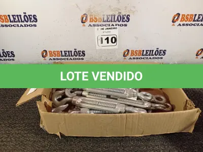 LOTE 110 - 01 LOTE COM VÁRIOS ESTICADORES PARA CABO DO AÇO. (NO ESTADO) ATENÇÃO! FAZER A VISITAÇÃO ANTES DE ARREMATAR, NÃO SABEMOS SE FUNCIONA. LEILÃO NÃO TEM GARANTIA E NEM DEVOLUÇÃO, SUJEITO A POSSÍVEIS AVARIAS VISÍVEIS/OCULTAS E/OU AUSÊNCIA DE COMPONENTES.