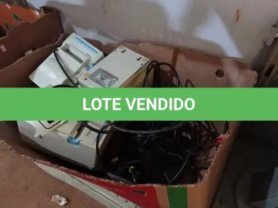 LOTE 561 - 03 IMPRESSORAS DE CUPOM E VÁRIAS FONTES MARCAS E MODELOS DIVERSOS. (NO ESTADO) ATENÇÃO! FAZER A VISITAÇÃO ANTES DE ARREMATAR, NÃO SABEMOS SE FUNCIONA. LEILÃO NÃO TEM GARANTIA E NEM DEVOLUÇÃO, SUJEITO A POSSÍVEIS AVARIAS VISÍVEIS/OCULTAS E/OU AUSÊNCIA DE COMPONENTES.
