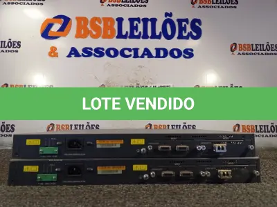 LOTE 064 - 02 SWITS. (NO ESTADO) ATENÇÃO! FAZER A VISITAÇÃO ANTES DE ARREMATAR, NÃO SABEMOS SE FUNCIONA. LEILÃO NÃO TEM GARANTIA E NEM DEVOLUÇÃO, SUJEITO A POSSÍVEIS AVARIAS VISÍVEIS/OCULTAS E/OU AUSÊNCIA DE COMPONENTES.