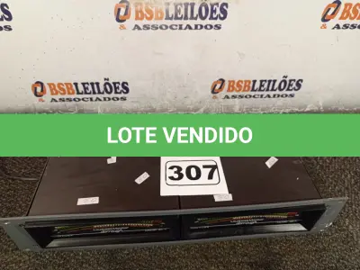 LOTE 307 - 01 MEDIDOR DE AÚDIO MODELO 40 A. (NO ESTADO) ATENÇÃO! FAZER A VISITAÇÃO ANTES DE ARREMATAR, NÃO SABEMOS SE FUNCIONA. LEILÃO NÃO TEM GARANTIA E NEM DEVOLUÇÃO, SUJEITO A POSSÍVEIS AVARIAS VISÍVEIS/OCULTAS E/OU AUSÊNCIA DE COMPONENTES.
