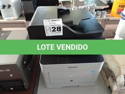 LOTE 428 - 01 IMPRESSORA MULTIFUNCIONAL MARCA SAMSUNG. (NO ESTADO) ATENÇÃO! FAZER A VISITAÇÃO ANTES DE ARREMATAR, NÃO SABEMOS SE FUNCIONA. LEILÃO NÃO TEM GARANTIA E NEM DEVOLUÇÃO, SUJEITO A POSSÍVEIS AVARIAS VISÍVEIS/OCULTAS E/OU AUSÊNCIA DE COMPONENTES.
