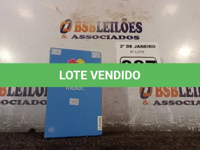 LOTE 387 - 01 CELULAR MOTOC MODELO:XT1750 8GB MARCA LENOVO. (NO ESTADO) ATENÇÃO! FAZER A VISITAÇÃO ANTES DE ARREMATAR, NÃO SABEMOS SE FUNCIONA. LEILÃO NÃO TEM GARANTIA E NEM DEVOLUÇÃO, SUJEITO A POSSÍVEIS AVARIAS VISÍVEIS/OCULTAS E/OU AUSÊNCIA DE COMPONENTES.