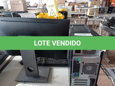 LOTE 283 - 01 CPU, 01 TECLADO E 01 MONITOR. (NO ESTADO) ATENÇÃO! FAZER A VISITAÇÃO ANTES DE ARREMATAR, NÃO SABEMOS SE FUNCIONA. LEILÃO NÃO TEM GARANTIA E NEM DEVOLUÇÃO, SUJEITO A POSSÍVEIS AVARIAS VISÍVEIS/OCULTAS E/OU AUSÊNCIA DE COMPONENTES.