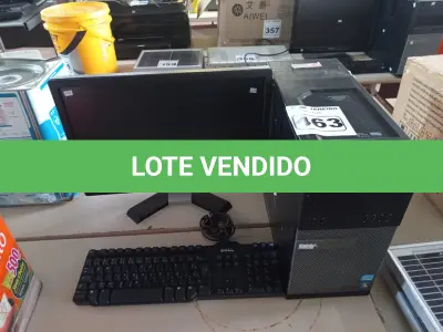 LOTE 463 - 01 CPU, 01 TECLADO E 01 MONITOR. (NO ESTADO) ATENÇÃO! FAZER A VISITAÇÃO ANTES DE ARREMATAR, NÃO SABEMOS SE FUNCIONA. LEILÃO NÃO TEM GARANTIA E NEM DEVOLUÇÃO, SUJEITO A POSSÍVEIS AVARIAS VISÍVEIS/OCULTAS E/OU AUSÊNCIA DE COMPONENTES.