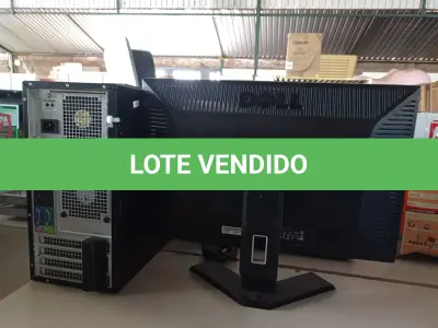 LOTE 463 - 01 CPU, 01 TECLADO E 01 MONITOR. (NO ESTADO) ATENÇÃO! FAZER A VISITAÇÃO ANTES DE ARREMATAR, NÃO SABEMOS SE FUNCIONA. LEILÃO NÃO TEM GARANTIA E NEM DEVOLUÇÃO, SUJEITO A POSSÍVEIS AVARIAS VISÍVEIS/OCULTAS E/OU AUSÊNCIA DE COMPONENTES.