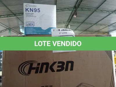 LOTE 455 - 01 CAIXA COM APROXIMADAMENTE 1.000 MASCARAS DESCARTÁVEIS KN95 . (NO ESTADO) ATENÇÃO! FAZER A VISITAÇÃO ANTES DE ARREMATAR, NÃO SABEMOS SE FUNCIONA. LEILÃO NÃO TEM GARANTIA E NEM DEVOLUÇÃO, SUJEITO A POSSÍVEIS AVARIAS VISÍVEIS/OCULTAS E/OU AUSÊNCIA DE COMPONENTES.