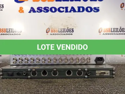 LOTE 333 - 02 PROGRAMADORES DE VÍDEO E ÁUDIO 1:20 MODELO: VM-20ARII 110V E 01 ORION S2.(NO ESTADO) ATENÇÃO! FAZER A VISITAÇÃO ANTES DE ARREMATAR, NÃO SABEMOS SE FUNCIONA. LEILÃO NÃO TEM GARANTIA E NEM DEVOLUÇÃO, SUJEITO A POSSÍVEIS AVARIAS VISÍVEIS/OCULTAS E/OU AUSÊNCIA DE COMPONENTES.