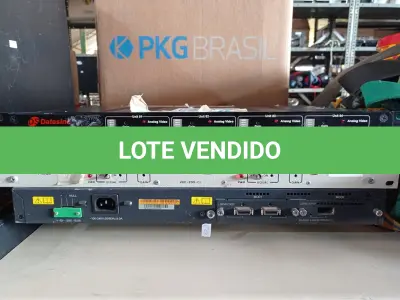 LOTE 212 - 01 SWITCH, 01 DISTRIBUIDOR DE VIDEO E 01 APARELHO DE AUDIO E VIDEO.(NO ESTADO) ATENÇÃO! FAZER A VISITAÇÃO ANTES DE ARREMATAR, NÃO SABEMOS SE FUNCIONA. LEILÃO NÃO TEM GARANTIA E NEM DEVOLUÇÃO, SUJEITO A POSSÍVEIS AVARIAS VISÍVEIS/OCULTAS E/OU AUSÊNCIA DE COMPONENTES.