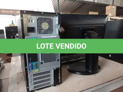 LOTE 483 - 01 CPU, 01 TECLADO E 01 MONITOR. (NO ESTADO) ATENÇÃO! FAZER A VISITAÇÃO ANTES DE ARREMATAR, NÃO SABEMOS SE FUNCIONA. LEILÃO NÃO TEM GARANTIA E NEM DEVOLUÇÃO, SUJEITO A POSSÍVEIS AVARIAS VISÍVEIS/OCULTAS E/OU AUSÊNCIA DE COMPONENTES.