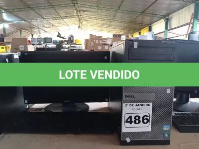 LOTE 486 - 01 CPU, 01 TECLADO E 01 MONITOR. (NO ESTADO) ATENÇÃO! FAZER A VISITAÇÃO ANTES DE ARREMATAR, NÃO SABEMOS SE FUNCIONA. LEILÃO NÃO TEM GARANTIA E NEM DEVOLUÇÃO, SUJEITO A POSSÍVEIS AVARIAS VISÍVEIS/OCULTAS E/OU AUSÊNCIA DE COMPONENTES.
