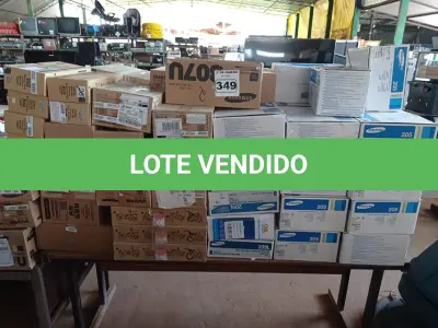 LOTE 349 - 01 LOTE COM GRANDE QUANTIDADE DE TONNERS MARCAS E MODELOS DIVERSOS. (NO ESTADO) ATENÇÃO! FAZER A VISITAÇÃO ANTES DE ARREMATAR, NÃO SABEMOS SE FUNCIONA. LEILÃO NÃO TEM GARANTIA E NEM DEVOLUÇÃO, SUJEITO A POSSÍVEIS AVARIAS VISÍVEIS/OCULTAS E/OU AUSÊNCIA DE COMPONENTES.