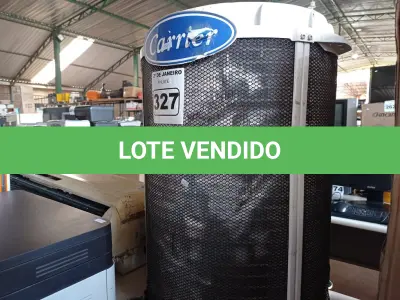 LOTE 327 - 01 CONDENSADORA E 01 EVAPORADORA MARCA CARRIER.(NO ESTADO) ATENÇÃO! FAZER A VISITAÇÃO ANTES DE ARREMATAR, NÃO SABEMOS SE FUNCIONA. LEILÃO NÃO TEM GARANTIA E NEM DEVOLUÇÃO, SUJEITO A POSSÍVEIS AVARIAS VISÍVEIS/OCULTAS E/OU AUSÊNCIA DE COMPONENTES.
