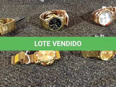LOTE 420 - 05 RELÓGIOS. (NO ESTADO) ATENÇÃO! FAZER A VISITAÇÃO ANTES DE ARREMATAR, NÃO SABEMOS SE FUNCIONA. LEILÃO NÃO TEM GARANTIA E NEM DEVOLUÇÃO, SUJEITO A POSSÍVEIS AVARIAS VISÍVEIS/OCULTAS E/OU AUSÊNCIA DE COMPONENTES.