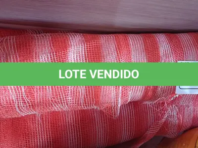LOTE 221 - 01 LOTE COM TELAS DE PROTEÇÃO PARA OBRA. (NO ESTADO) ATENÇÃO! FAZER A VISITAÇÃO ANTES DE ARREMATAR, NÃO SABEMOS SE FUNCIONA. LEILÃO NÃO TEM GARANTIA E NEM DEVOLUÇÃO, SUJEITO A POSSÍVEIS AVARIAS VISÍVEIS/OCULTAS E/OU AUSÊNCIA DE COMPONENTES.