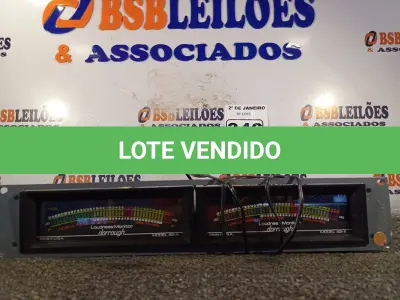 LOTE 346 - 01 MEDIDOR DE AÚDIO MODELO 40 A. (NO ESTADO) ATENÇÃO! FAZER A VISITAÇÃO ANTES DE ARREMATAR, NÃO SABEMOS SE FUNCIONA. LEILÃO NÃO TEM GARANTIA E NEM DEVOLUÇÃO, SUJEITO A POSSÍVEIS AVARIAS VISÍVEIS/OCULTAS E/OU AUSÊNCIA DE COMPONENTES.