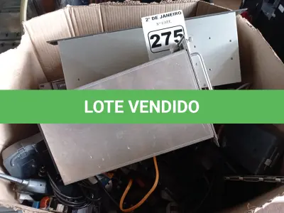 LOTE 275 - 01 LOTE COM APARELHOS ELETRÔNICOS DIVERSOS E 01 CAIXA COM DISJUNTORES.(NO ESTADO) ATENÇÃO! FAZER A VISITAÇÃO ANTES DE ARREMATAR, NÃO SABEMOS SE FUNCIONA. LEILÃO NÃO TEM GARANTIA E NEM DEVOLUÇÃO, SUJEITO A POSSÍVEIS AVARIAS VISÍVEIS/OCULTAS E/OU AUSÊNCIA DE COMPONENTES.