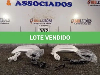LOTE 382 - 02 ROTEADORES TP-LINK COM CABO E FONTE. (NO ESTADO) ATENÇÃO! FAZER A VISITAÇÃO ANTES DE ARREMATAR, NÃO SABEMOS SE FUNCIONA. LEILÃO NÃO TEM GARANTIA E NEM DEVOLUÇÃO, SUJEITO A POSSÍVEIS AVARIAS VISÍVEIS/OCULTAS E/OU AUSÊNCIA DE COMPONENTES.