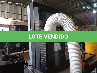 LOTE 269 - 01 AR CONDICIONADO PORTÁTIL 220V. (NO ESTADO) ATENÇÃO! FAZER A VISITAÇÃO ANTES DE ARREMATAR, NÃO SABEMOS SE FUNCIONA. LEILÃO NÃO TEM GARANTIA E NEM DEVOLUÇÃO, SUJEITO A POSSÍVEIS AVARIAS VISÍVEIS/OCULTAS E/OU AUSÊNCIA DE COMPONENTES.