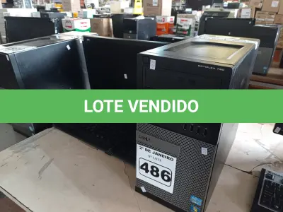 LOTE 486 - 01 CPU, 01 TECLADO E 01 MONITOR. (NO ESTADO) ATENÇÃO! FAZER A VISITAÇÃO ANTES DE ARREMATAR, NÃO SABEMOS SE FUNCIONA. LEILÃO NÃO TEM GARANTIA E NEM DEVOLUÇÃO, SUJEITO A POSSÍVEIS AVARIAS VISÍVEIS/OCULTAS E/OU AUSÊNCIA DE COMPONENTES.